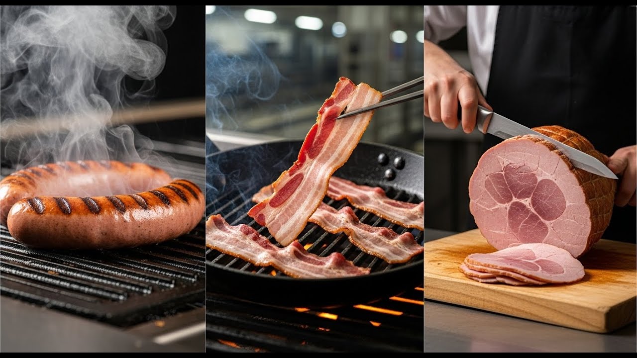 How Pork Becomes Sausage, Bacon & Ham | Processing Factory