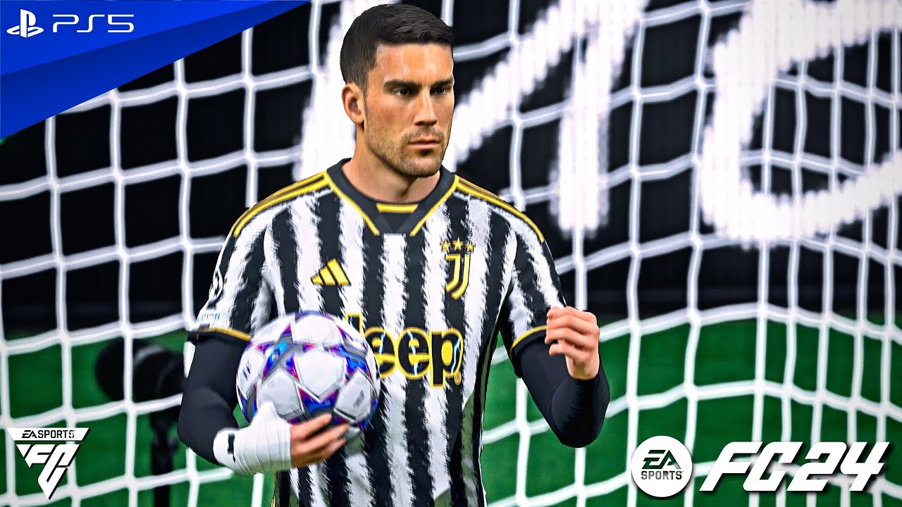 FC 24 - Juventus vs. Inter Milan - Champions League 2024 Final Match at Wembley | PS5™ [4K60]