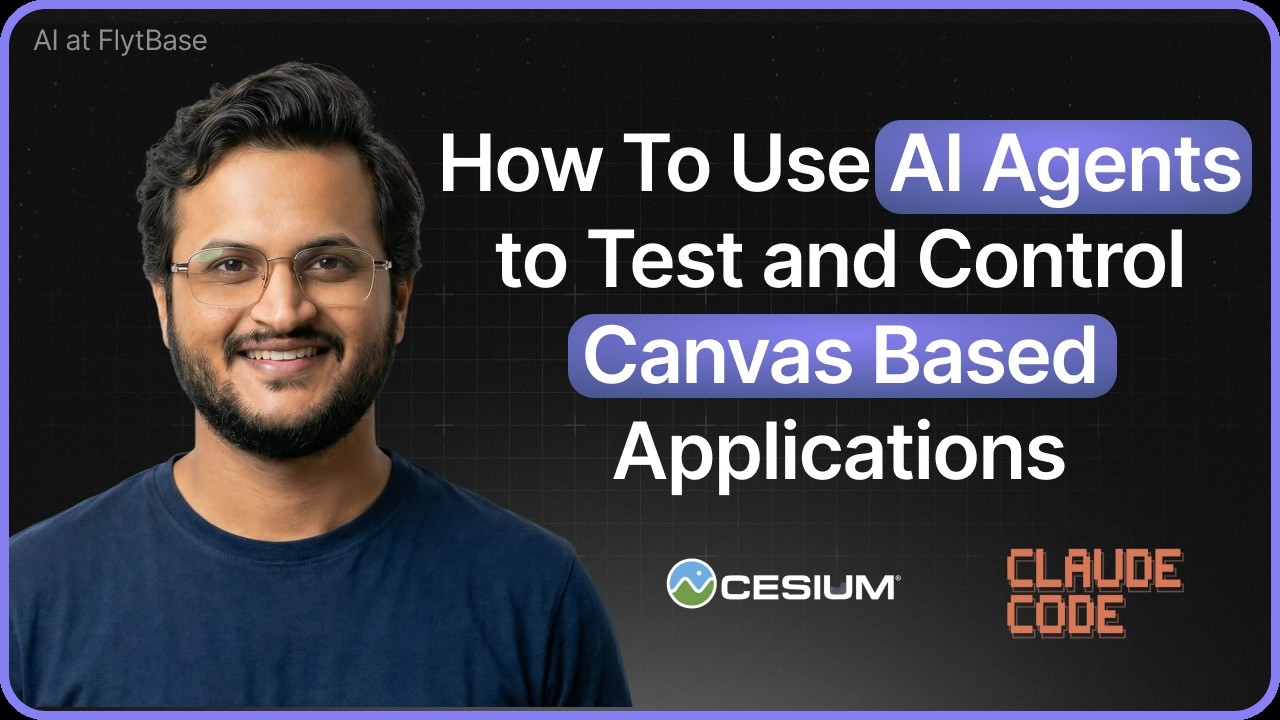 How To Test Canvas Based Applications with AI Agents (Cesium + MCP)