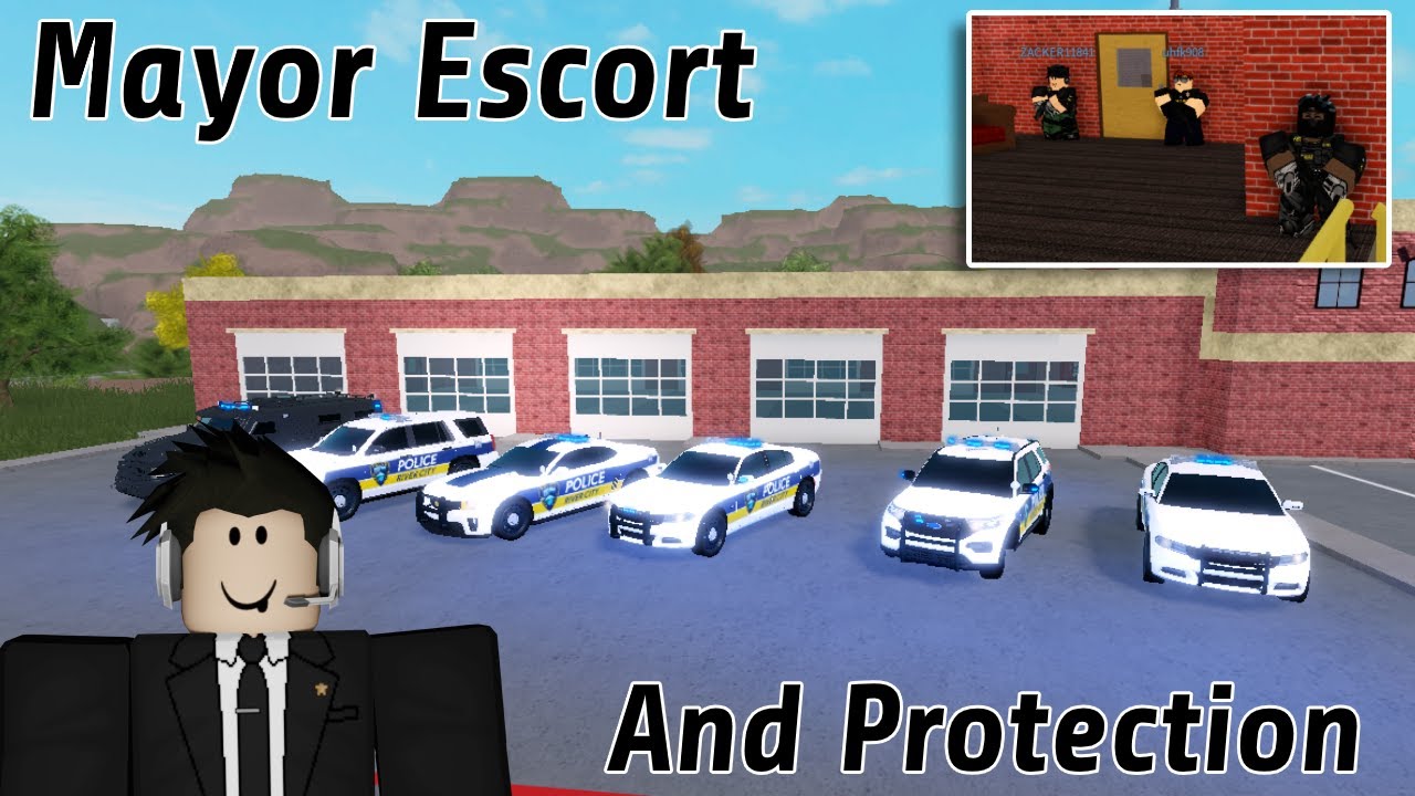 Mayor Escort and Protection Role play | Roblox Liberty County
