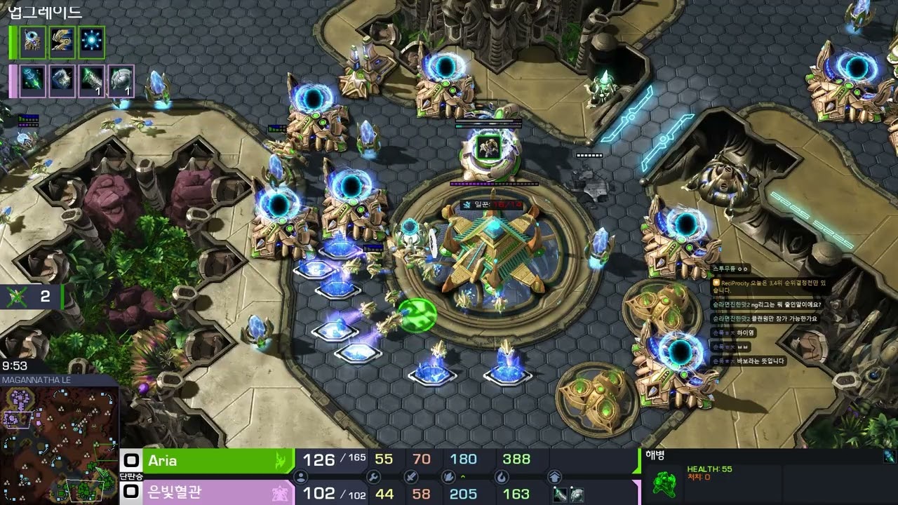 NG리그 시즌 16 3~4위전 [중금속]은빛혈관 t vs [new]아리아p 전세트 7/4선승제
