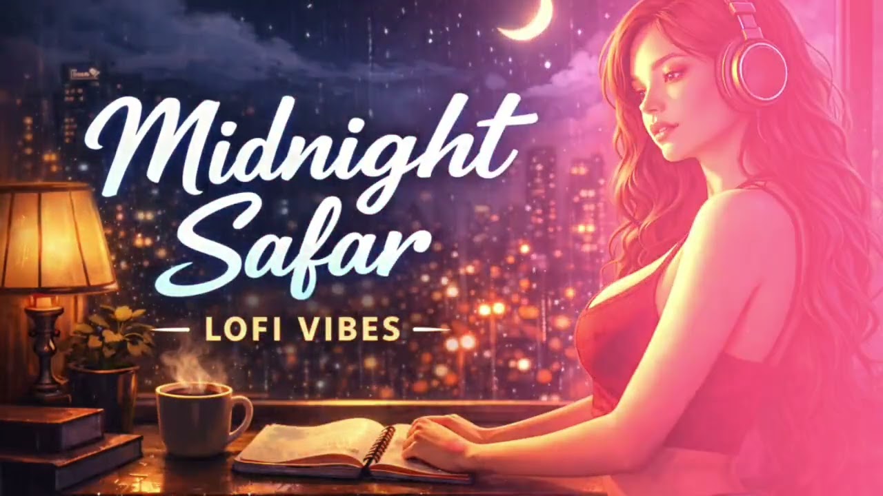 Midnight Memories 🌙 | Sad Night Drive Lofi Hindi Shayari | 2AM Emotional Chill