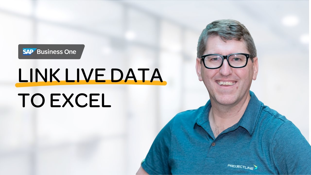 Как связать данные SAP Business One с Excel | Учебное пособие