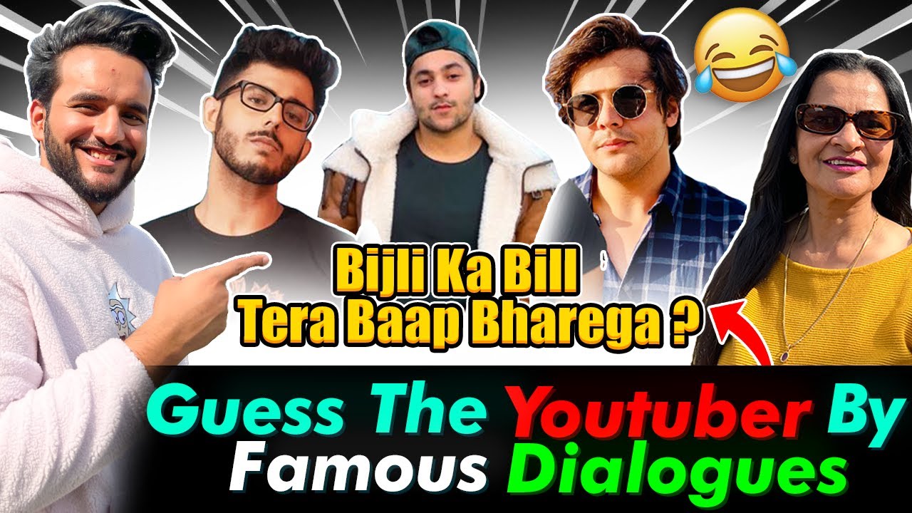 Guess the YOUTUBER by their FAMOUS DIALOGUES