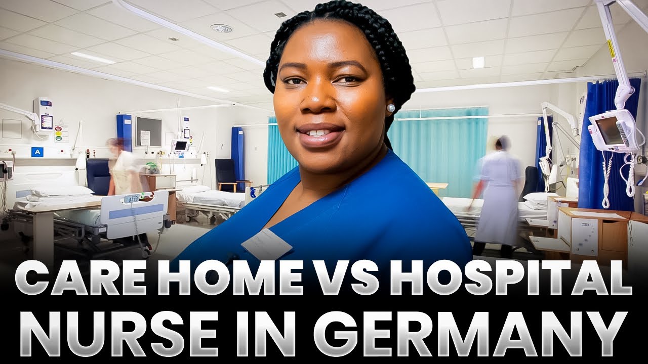 Care home vs hospital nursing in Germany|| which one is better?