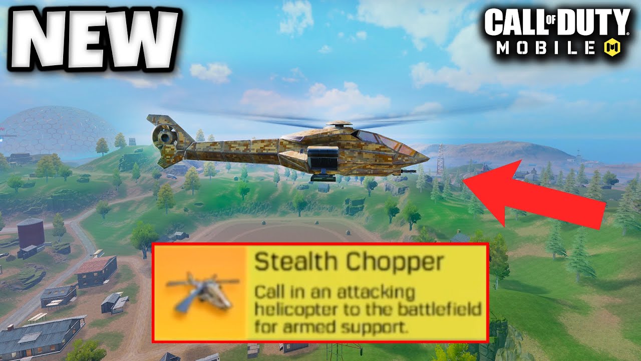 *НОВЫЙ* ВЕРТОЛЕТ-СКРЫТНИК в BATTLE ROYALE 🤯 (COD MOBILE)
