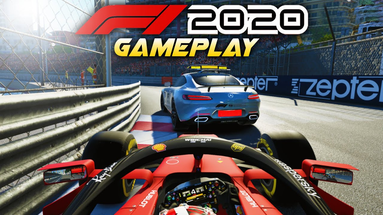 F1 2020 Gameplay! Race at MONACO with Charles Leclerc! Mega Overtakes & A Safety Car!