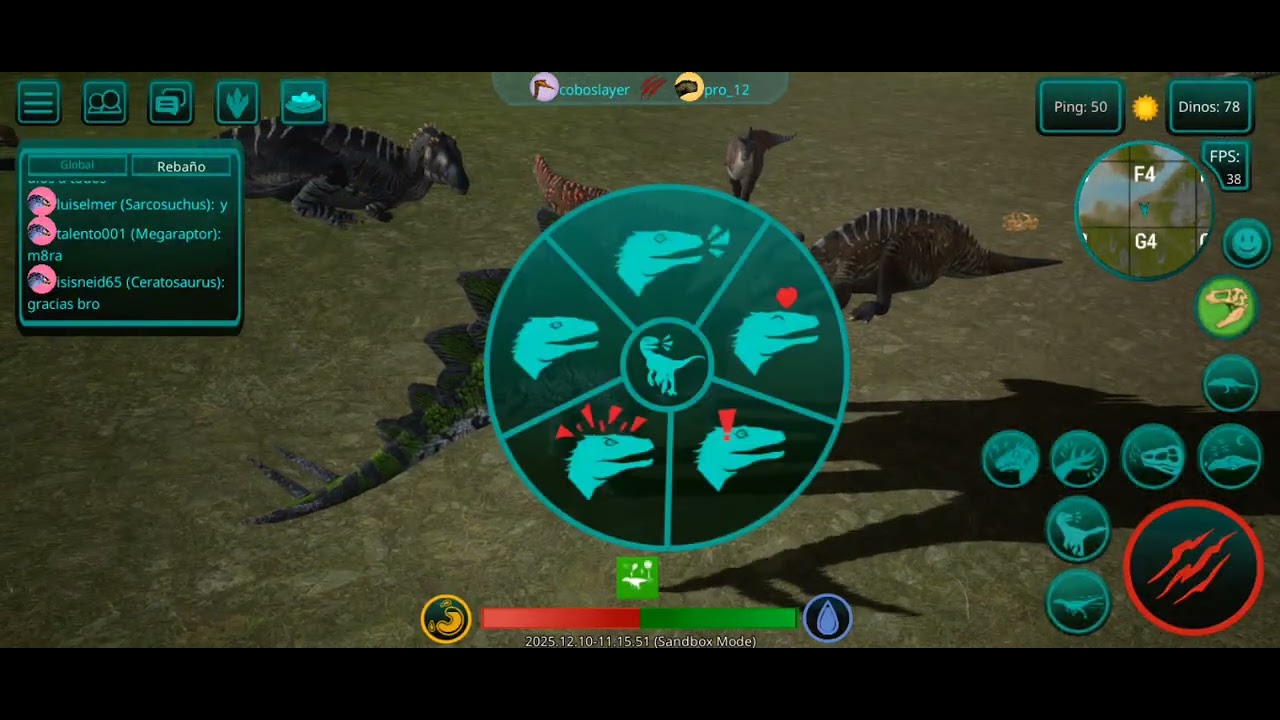 Viendo con el stegosaurus :]