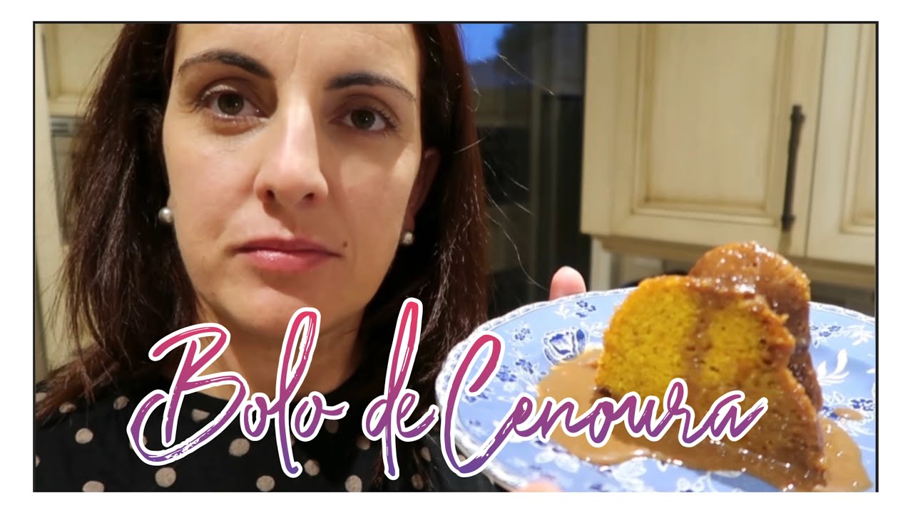 Bolo de Cenoura Delicioso !!! #bolodecenoura