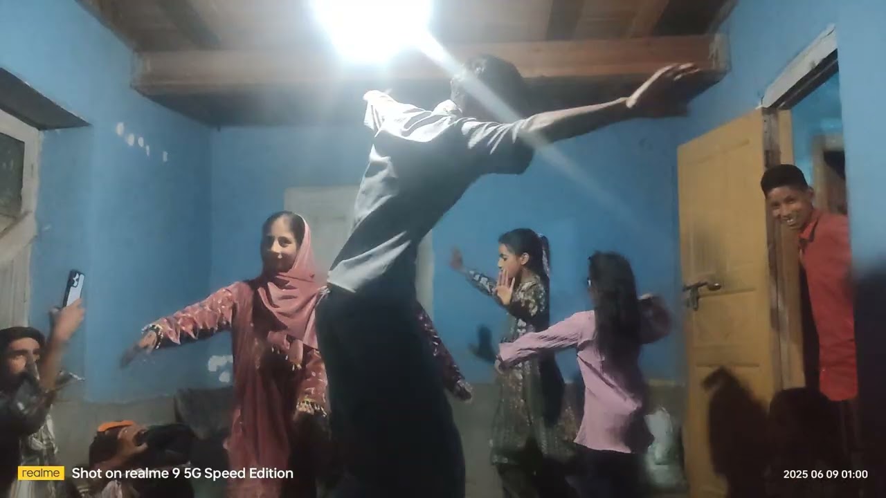 Tribal dance cute little grills enjoy || tribal marriage function dance video