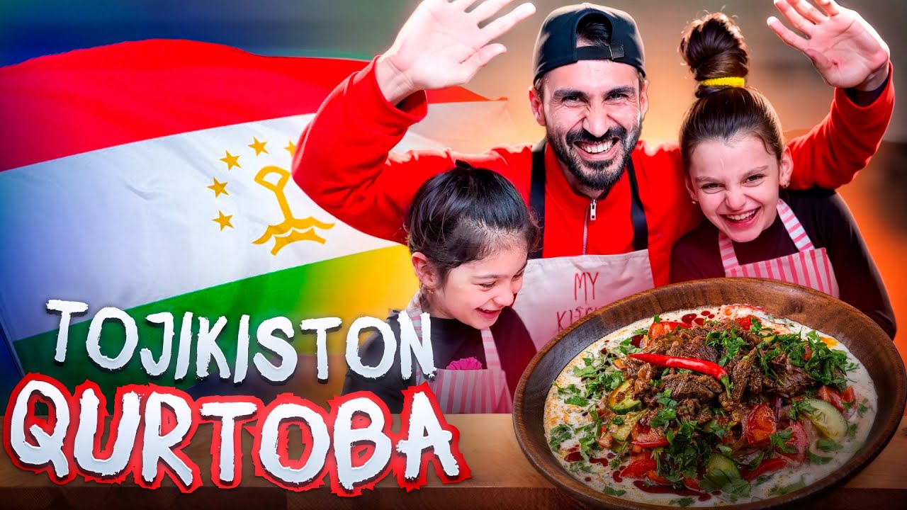 QURUTOB FOOD TADJIKISTAN | FILIZ MASHA IREM CHEF COOKING