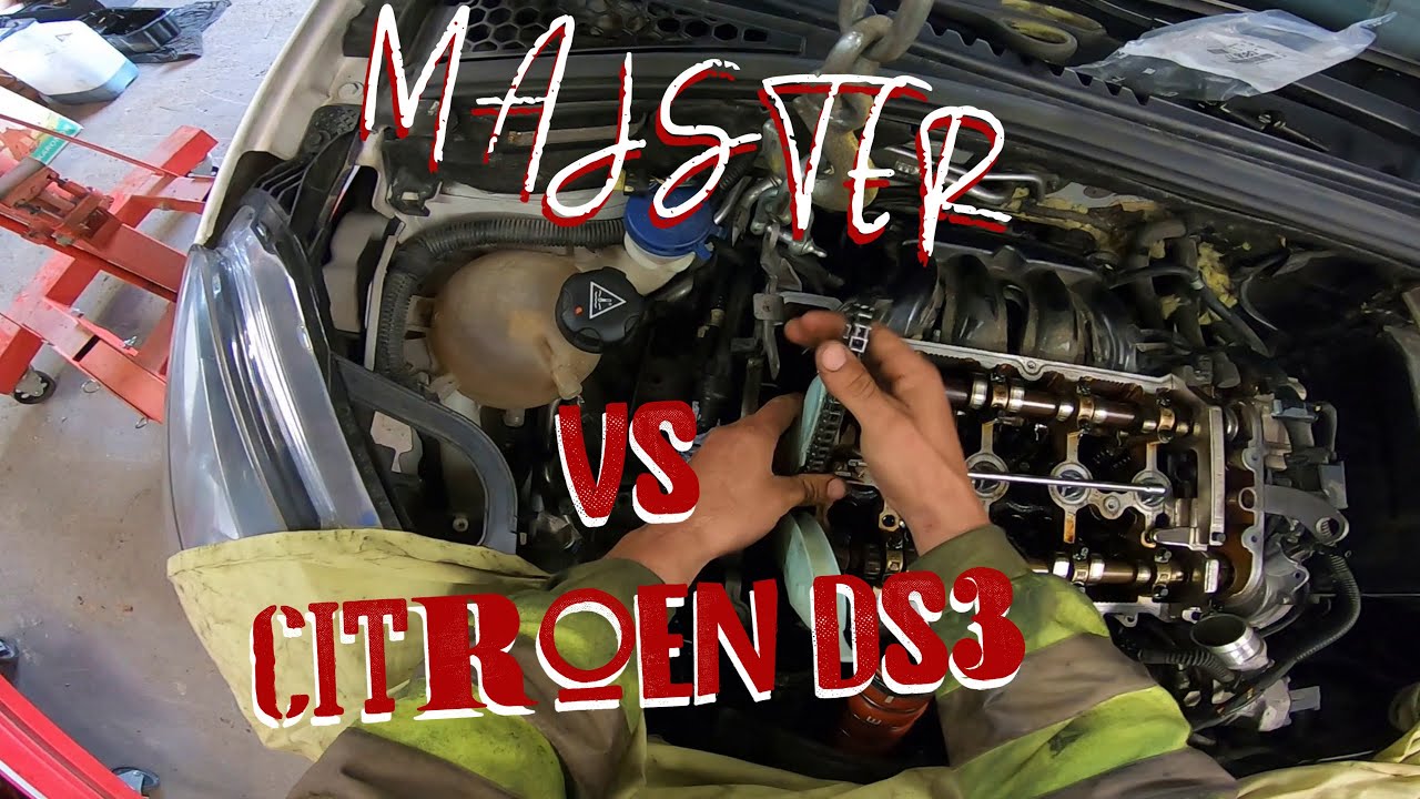 Citroen Peugeot DS3 1.6 THP Jak Wymienić Rozrząd /Jak Ustawić rozrząd Grupa PSA / Majster vlog