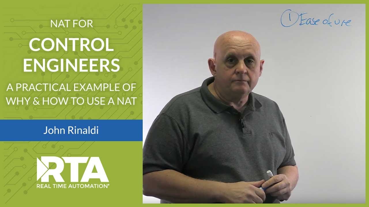 NAT for Control Engineers: A Practical Example of why and how to use a NAT