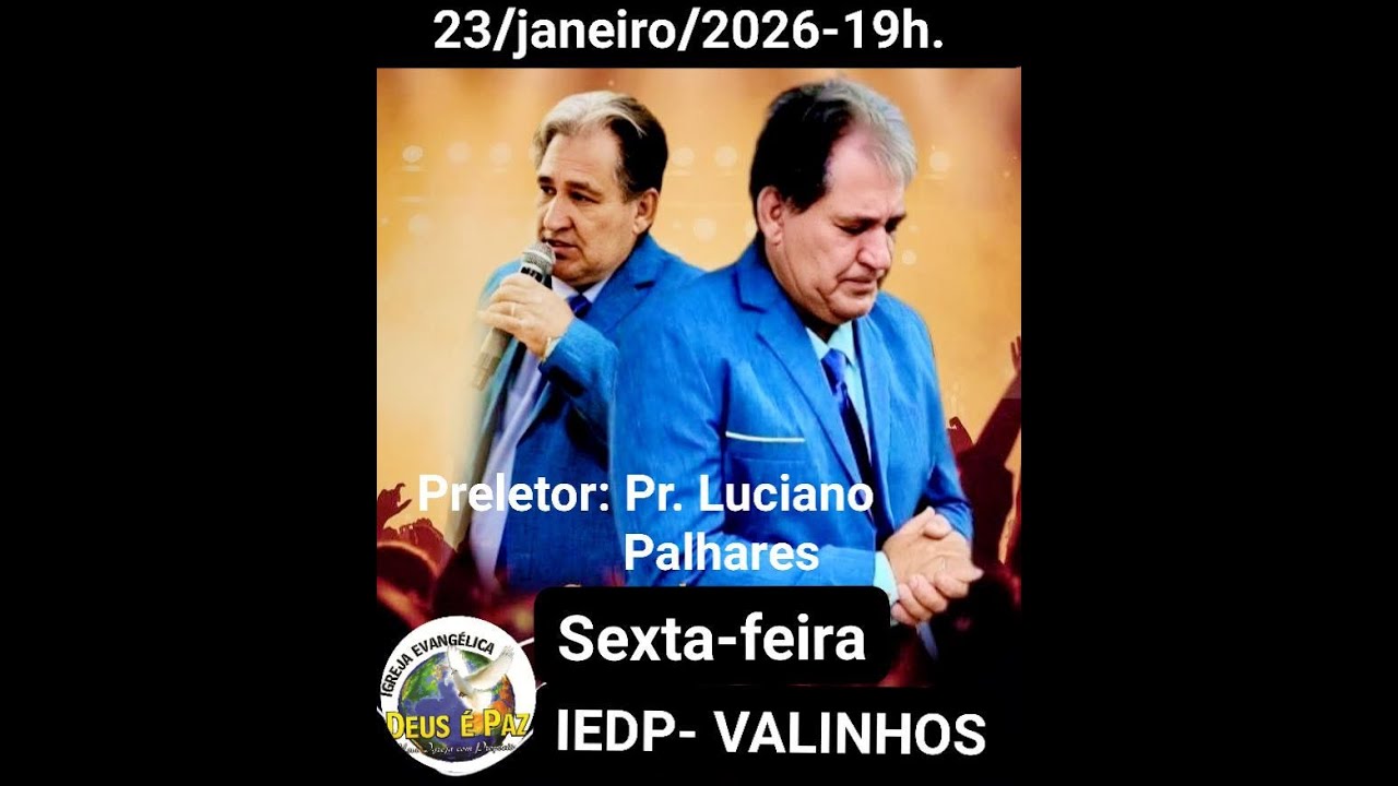 PR. LUCIANO PALHARES |CATEDRAL VALINHOS | 23/01/2026 |
