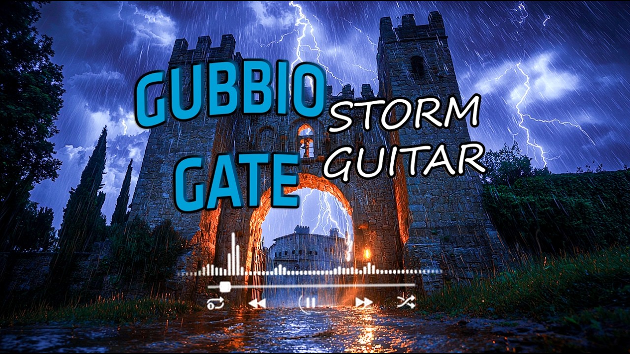 Gubbio Gate Storm Guitar | 2 Hours Porta Romana Thunder Fury