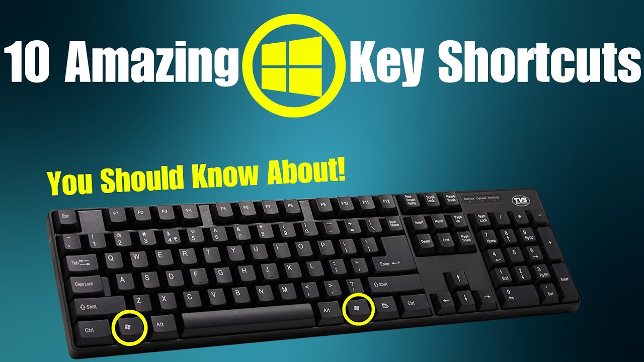 10 Amazing Windows Key Shortcuts You Must Know About! 2025