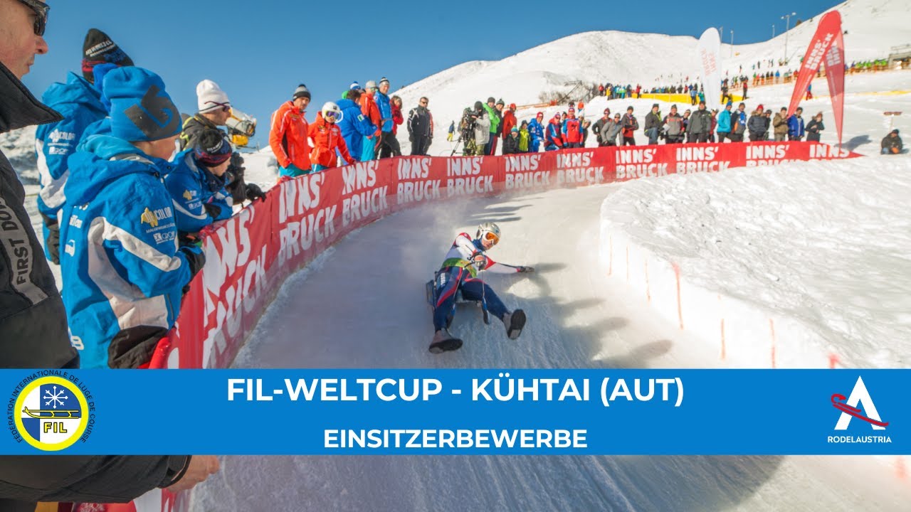 FIL Rodel Weltcup auf Naturbahn in Kühtai 2023 | Damen- und Herrenbewerbe