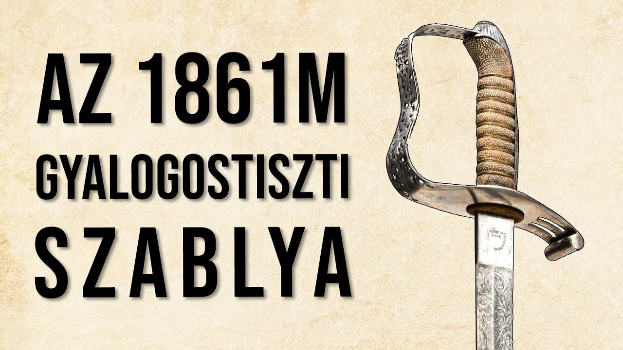 Az 1861M gyalogostiszti szablya