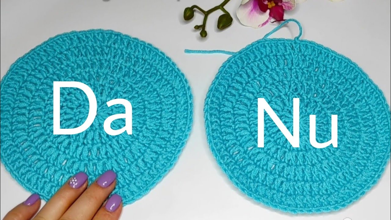 O metodă perfectă pentru &icirc;mbinarea unui cerc croșetat( tutorial pas cu pas pentru &icirc;ncepători)