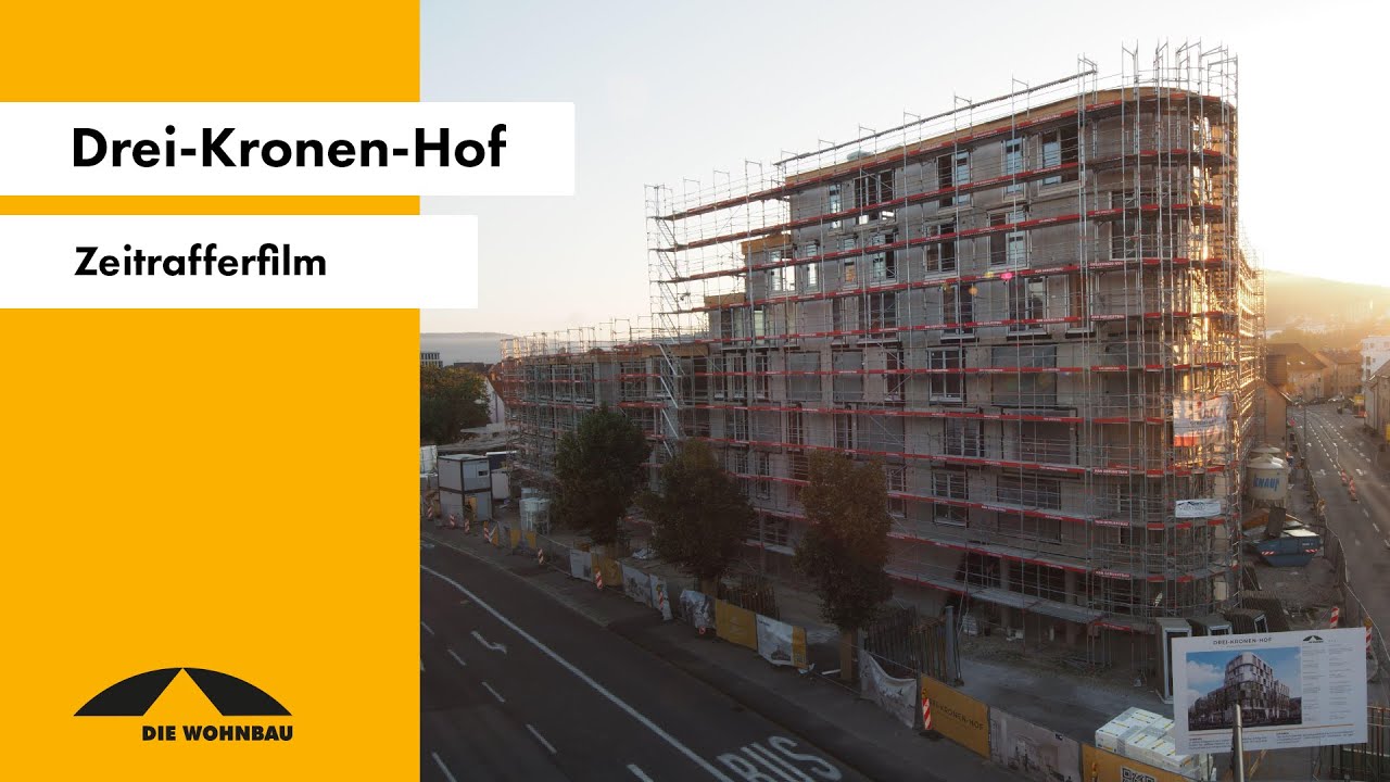 Zeitraffer Drei-Kronen-Hof Tuttlingen