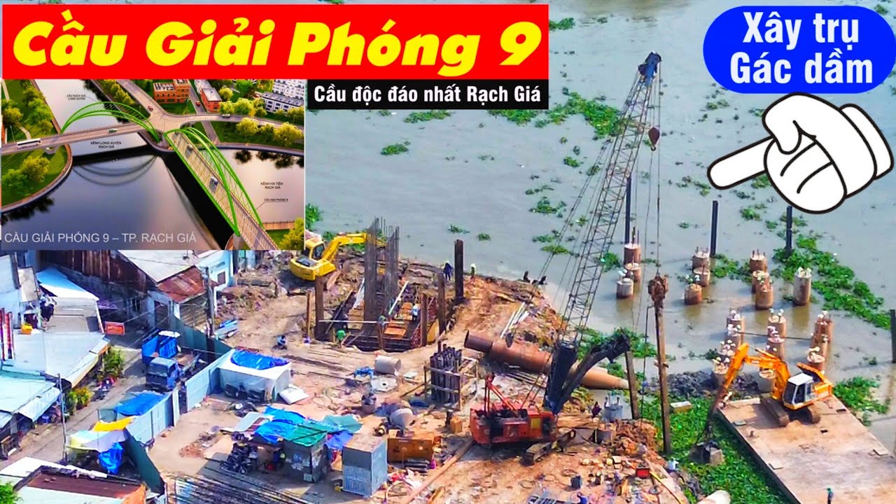 Строительство мостов Giai Phong 9 и An Hoa Bridge будет завершено в апреле 2026 года, и подрядчик...
