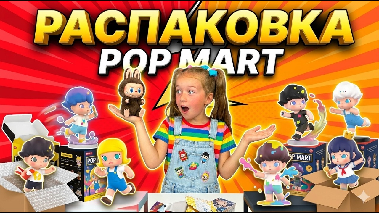 POP MART Mystery Box — Самая милая распаковка 💖