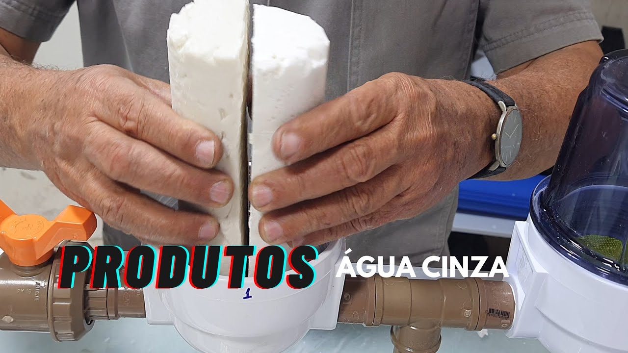 FABRICAÇÃO DOS PRODUTOS EM BARRA PARA ÁGUA CINZA