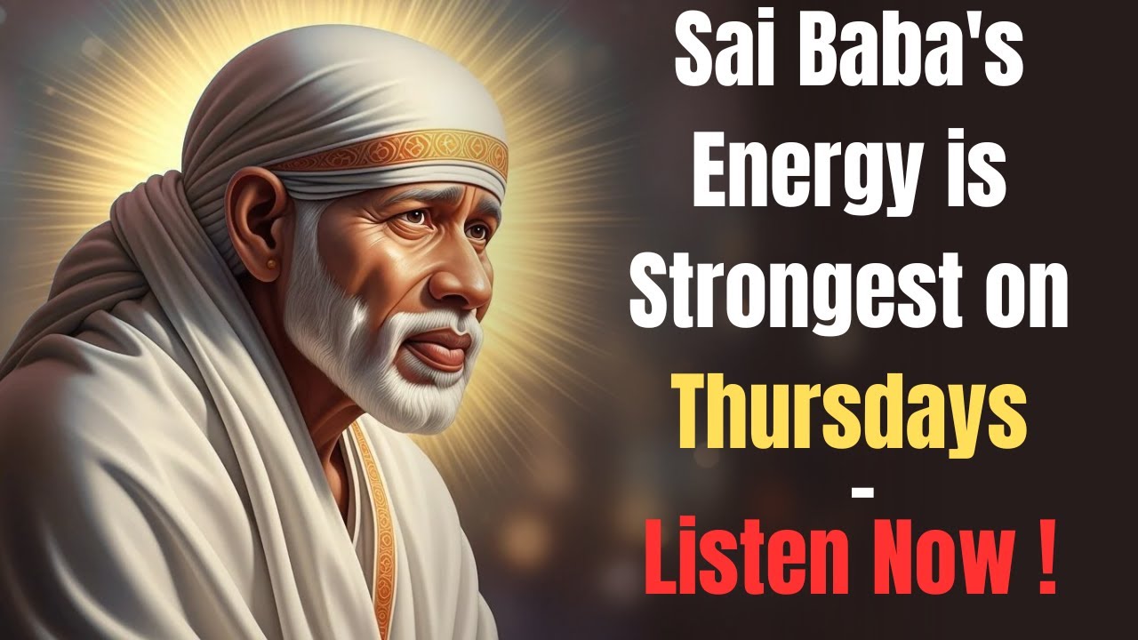 🔴 Live: Om Sai Namo Namah | Powerful Sai Baba Mantra for Healing & Peace