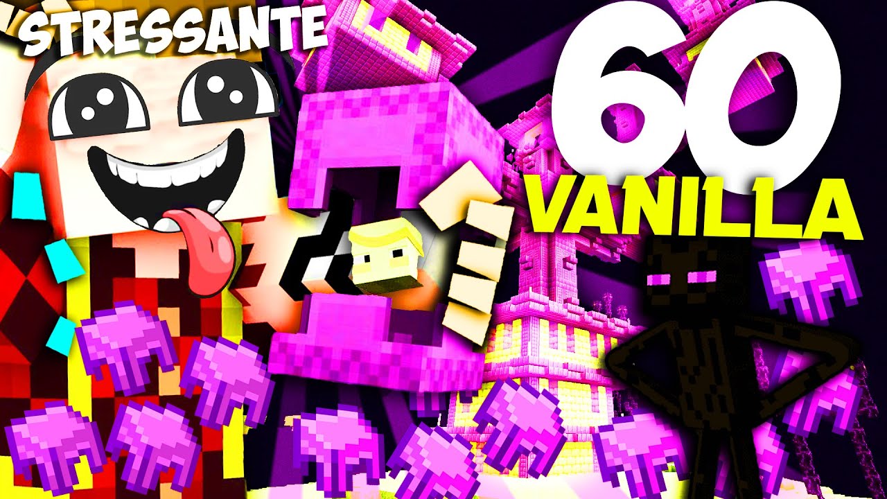 SERIE VANILLA - IMPAZZISCO CON LA FARM DI SHULKER NELL' END !! #60