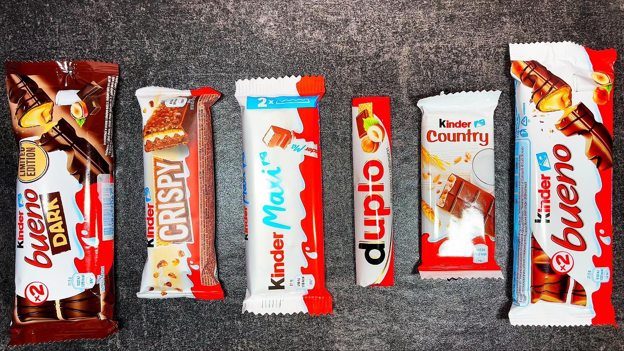 ASMR Most Popular Candys / Giant Sweets, Chocolate & Rainbow Lollipops Unboxing | 4K Black Slate