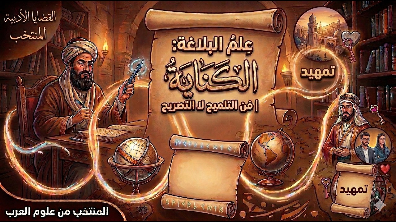 الكِنَايَةُ- سحر الكناية في لغة العرب- شرح سريع شامل