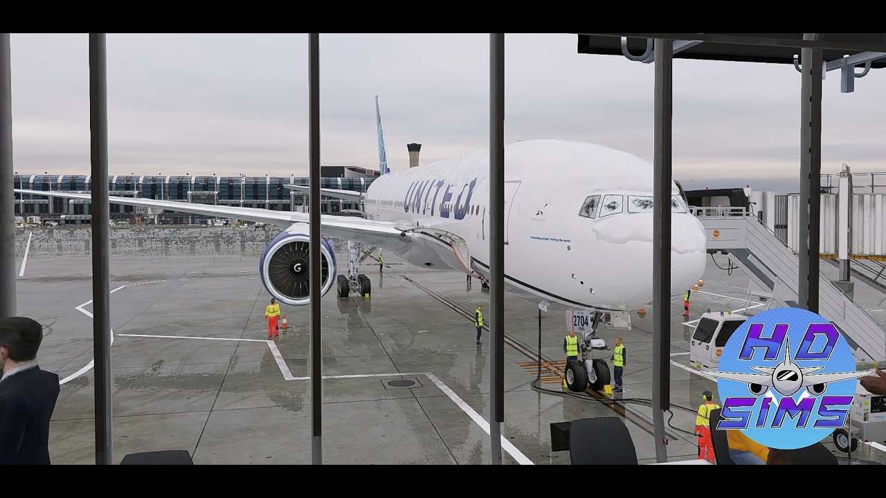 XP12.4.0 b5 FF B777-200ER Cold Weather/DE-ICE OPS | First Look
