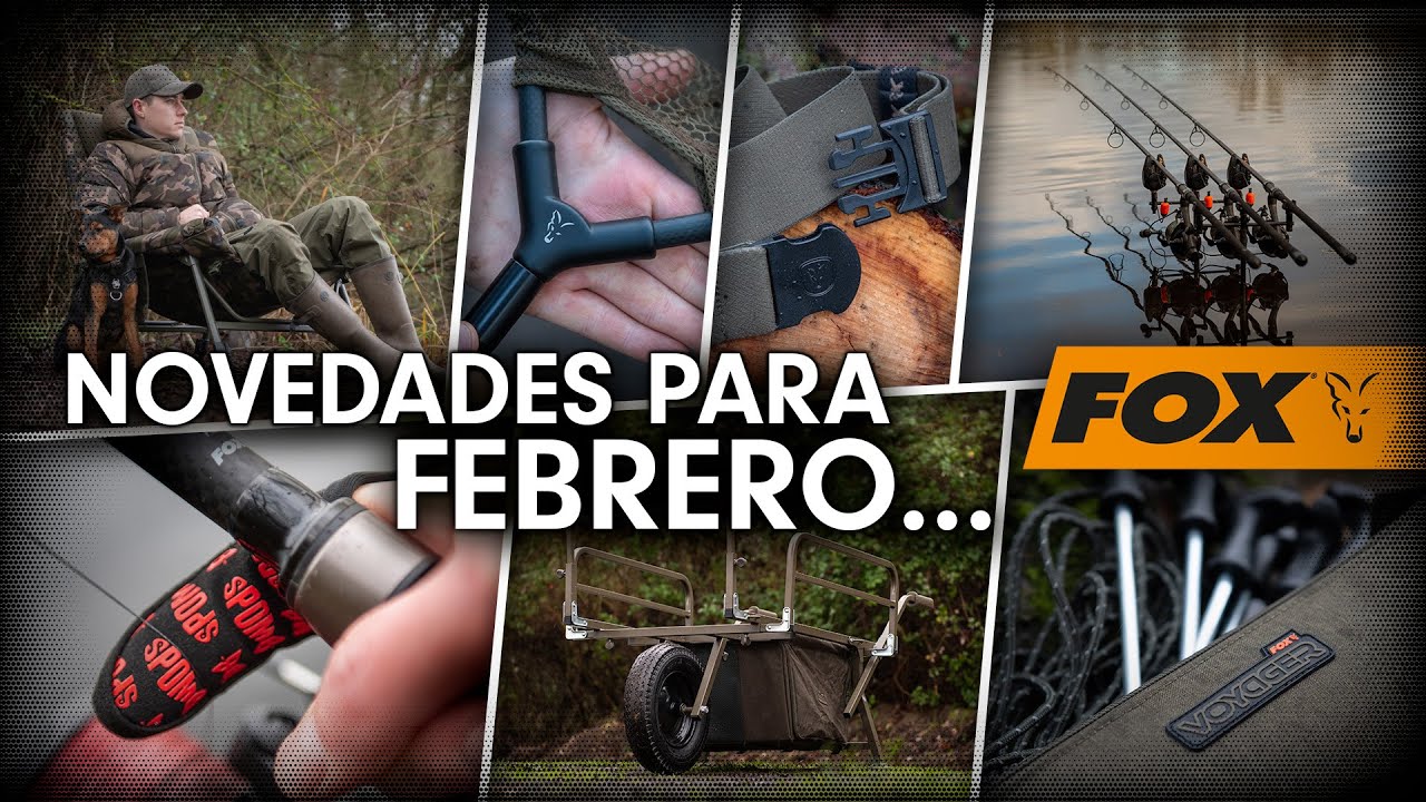 NOVEDADES FOX PARA FEBRERO. ***CARPFISHING TV***