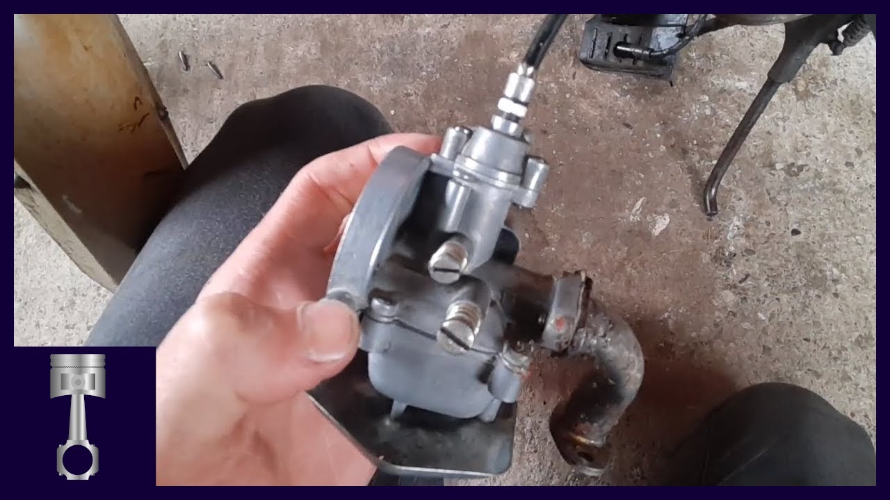how to clean the carburettor of mopeds/bikes [Jawa Babetta 207]