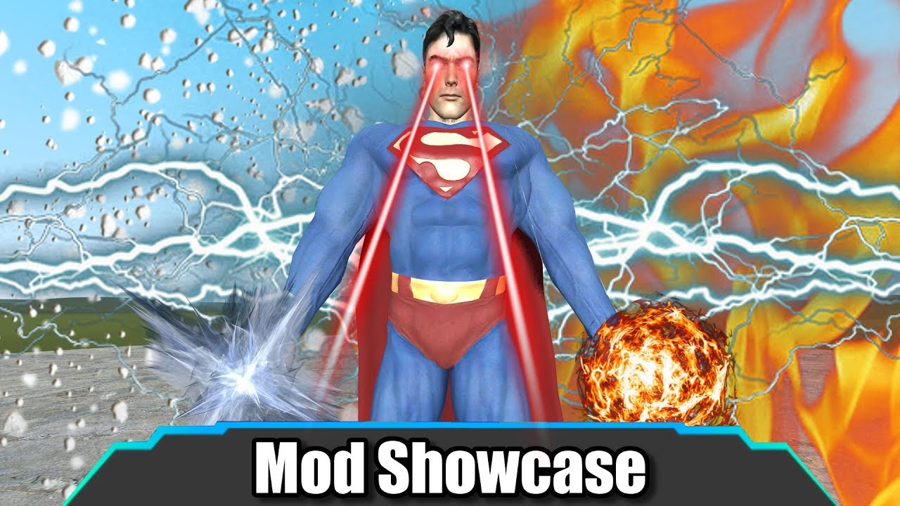 Garry's Mod | 19 Superhero Powers In One Video! (GPowers) | Mod Showcase