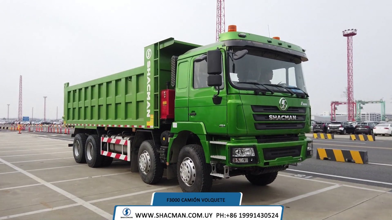 shacman dumper,F3000 tipper with front lifting,60T dump truck Cummins EURO 3