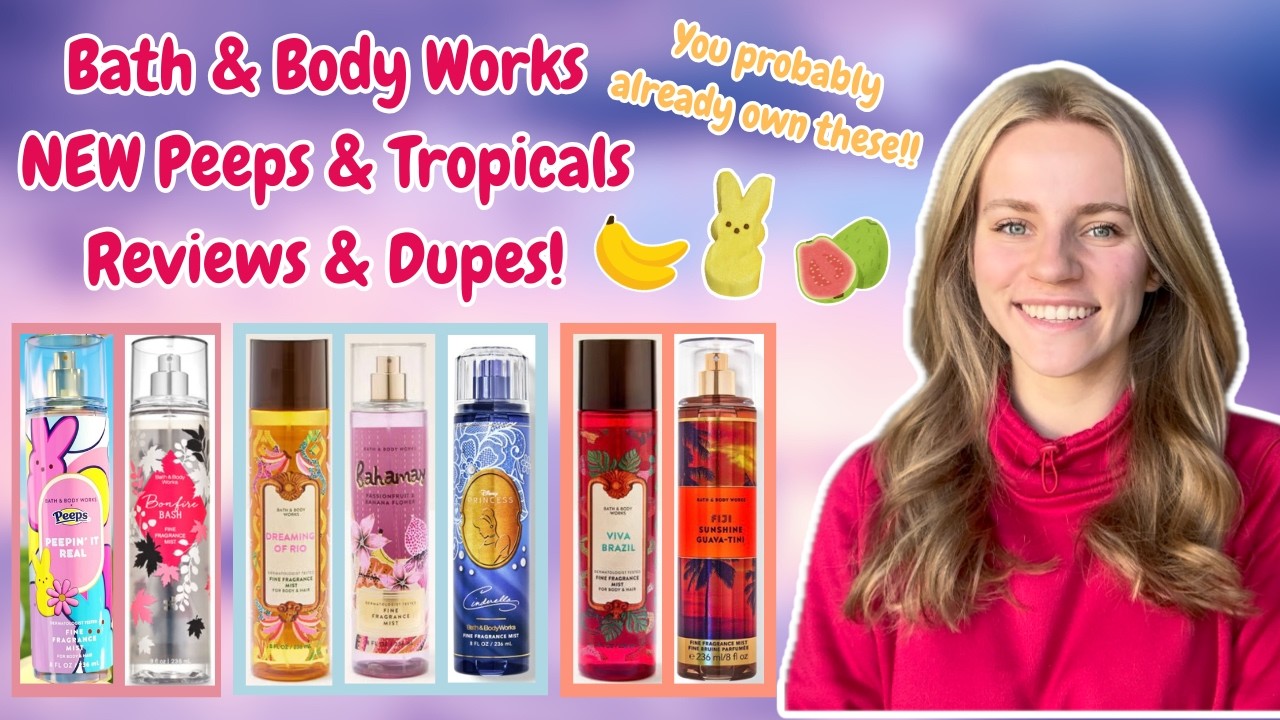 Bath & Body Works NEW Peeps, Dreaming of Rio, & Viva Brazil Reviews and Dupes | More Repackages??