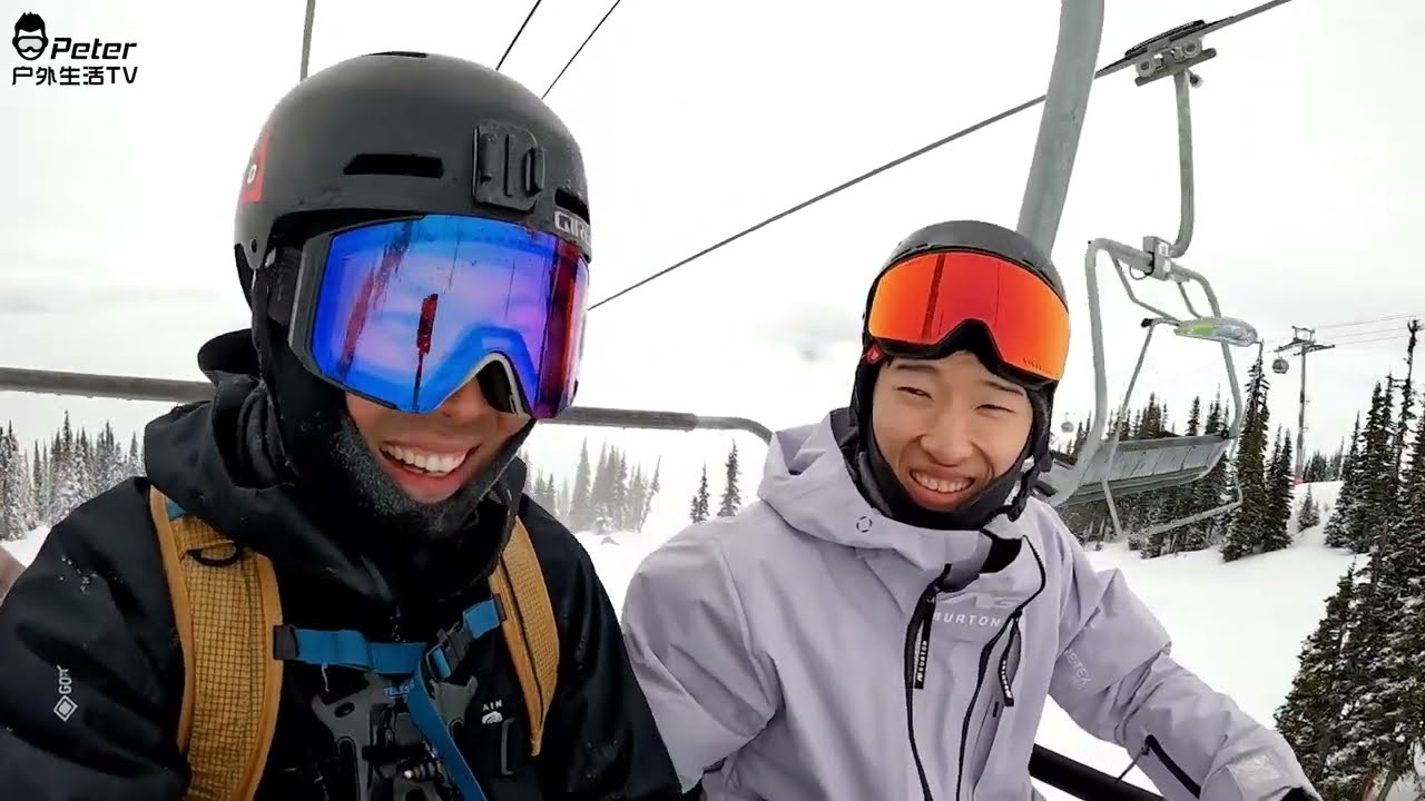 Whistler粉雪天 大家都来了！看看Sam暴力滑树林！和考官Sam聊聊CASI 1234级要求！