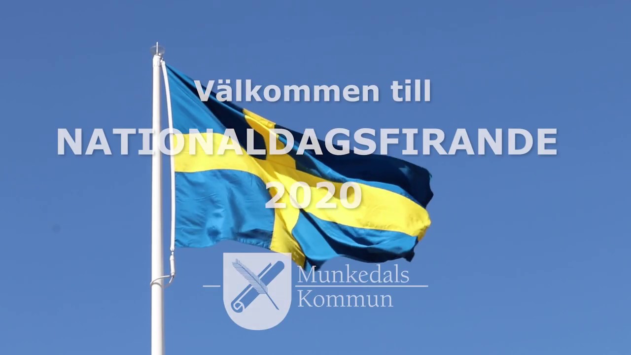 Nationaldagsfirande 2020 i Munkedals kommun