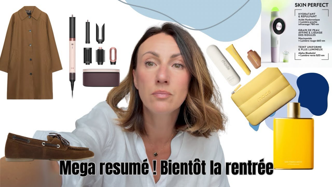 M&eacute;ga R&eacute;sum&eacute;, c'est bient&ocirc;t la rentr&eacute;e : nouveaux achats et favoris !
