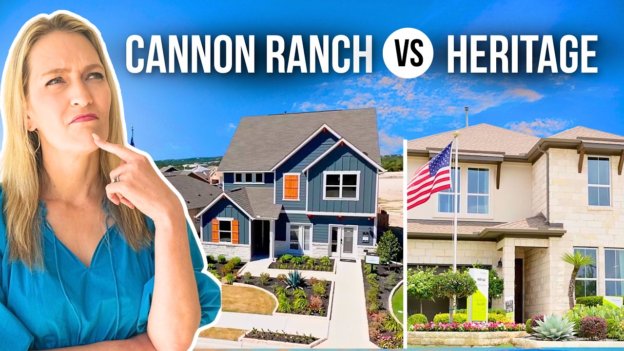 DO NOT BUY in Dripping Springs UNTIL You See Cannon Ranch vs Heritage!