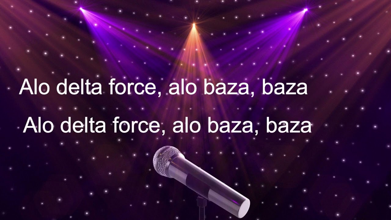 Tzanca Uraganu si Mr Juve - Alo baza baza (Karaoke/Versuri) 🎤