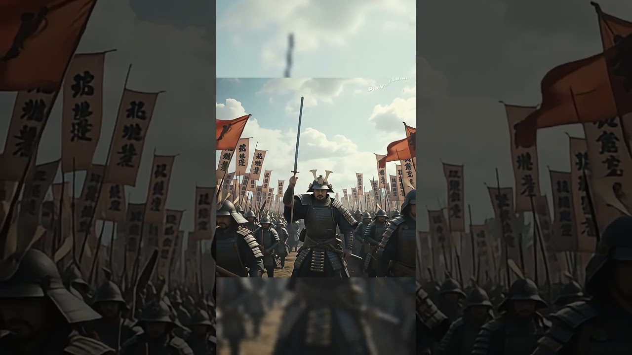 Epic Samurai Visuals | AI-Enhanced Feudal Japan #Shorts