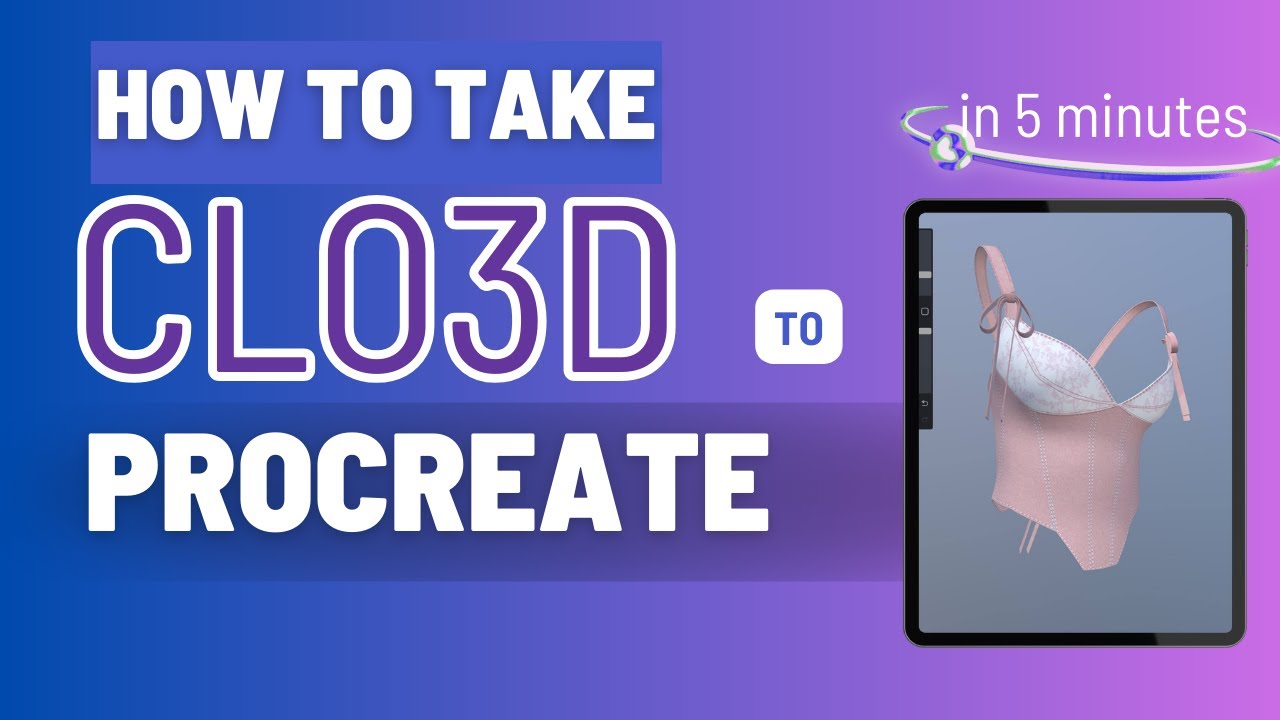 Clo3d +Procreate=AR