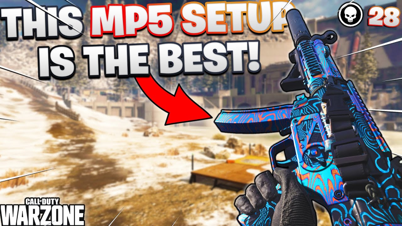 YOU ARE USING The MP5 WRONG In WARZONE! *Best MP5 in Season 6* (28 Kill Squads Win)