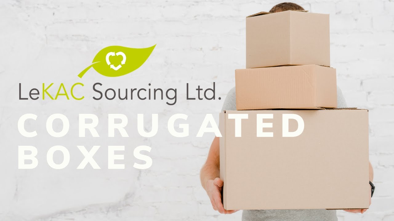 Corrugated Boxes with LeKAC Sourcing Limited