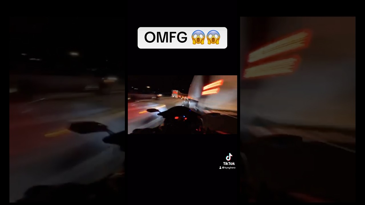 Craziest Lane Splitting Video EVER! 😱 