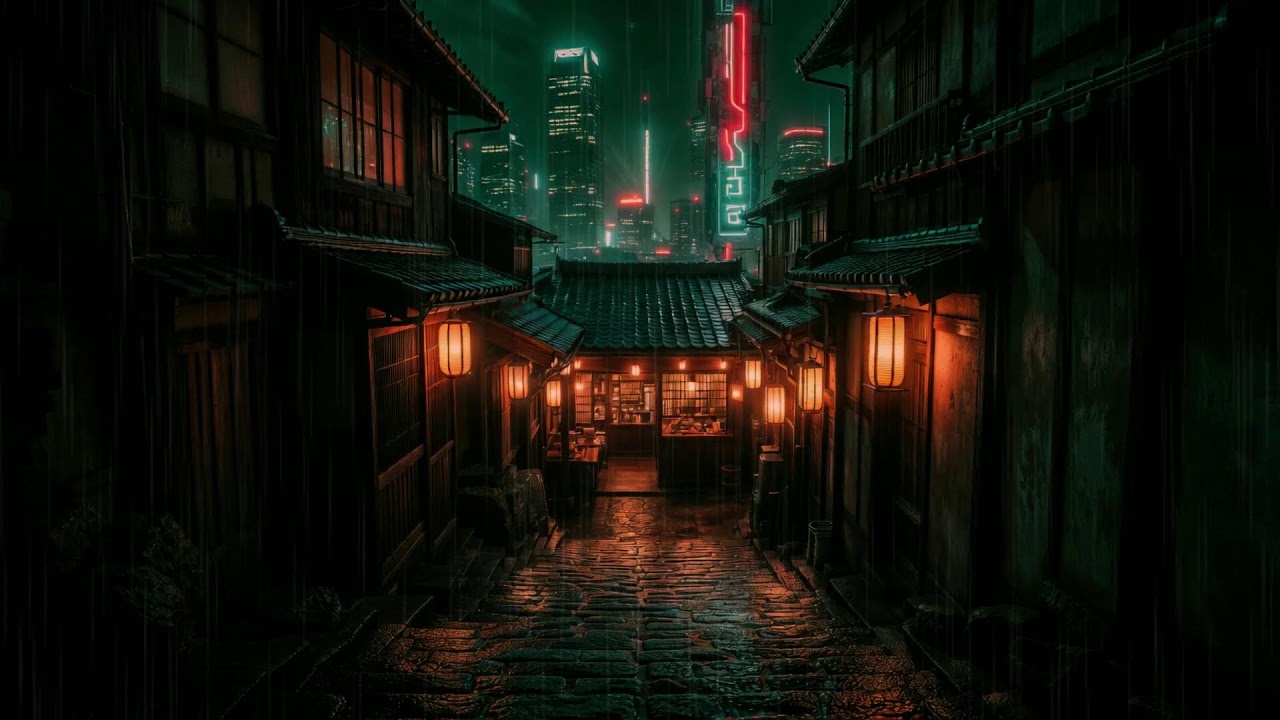 Rainy Tokyo Night | 80s Lofi for Insomnia