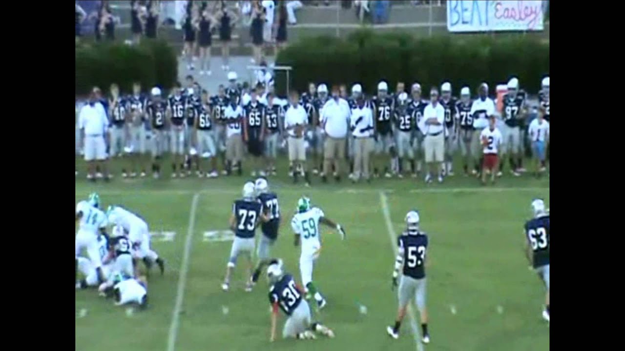 Easley 70 West-Oak 0 Week 0 Highlights