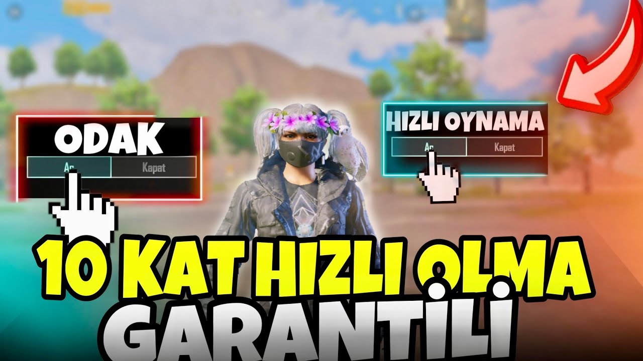 HIZLI OYNAMANIN SIRLARI ! 10 KAT DAHA HIZLANACAKSINIZ !! (Pubg Mobile)